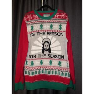 Ugly Christmas Sweater Xmas Size Large